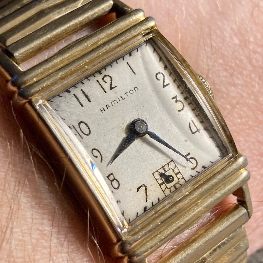 1941 Hamilton Lester with enamel dial.